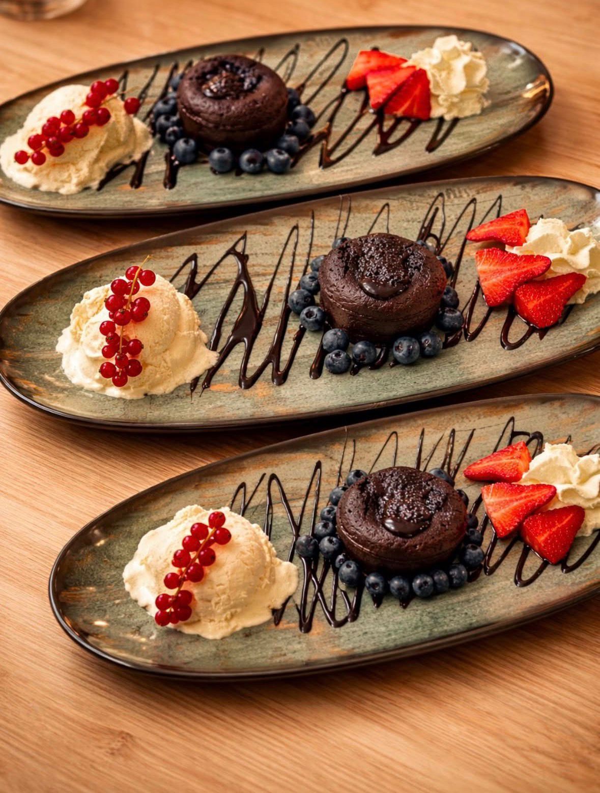 Dessertkarte